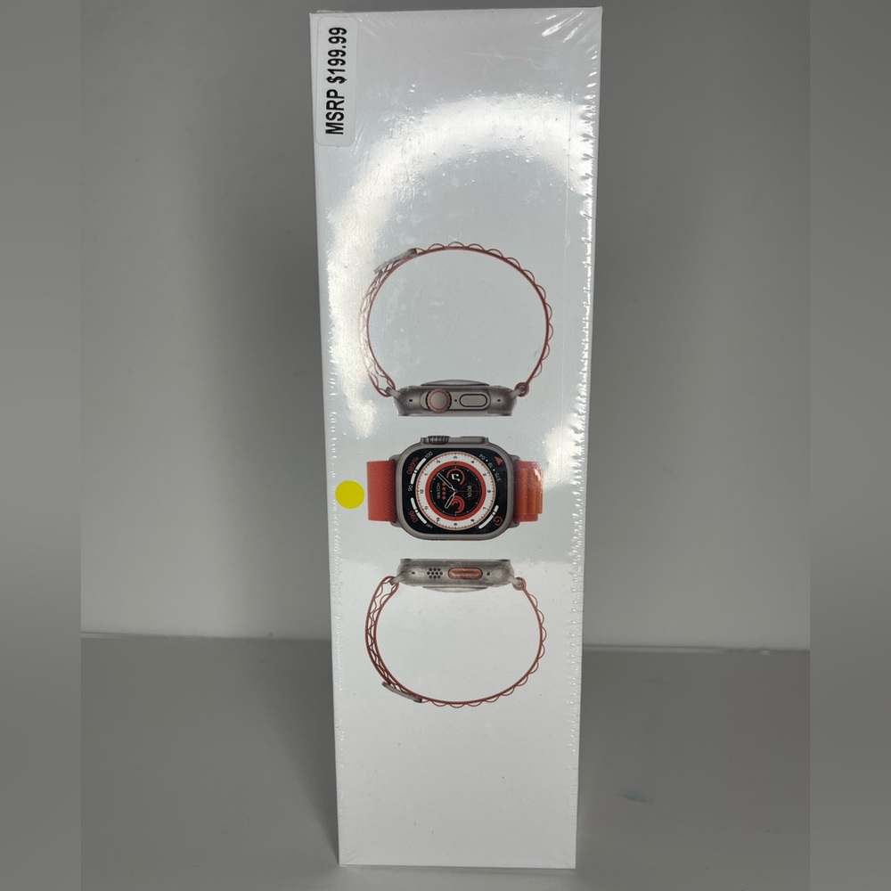 FitPro Smartwatch - Titanium Color Case - Starlight Sport Band - Brand New